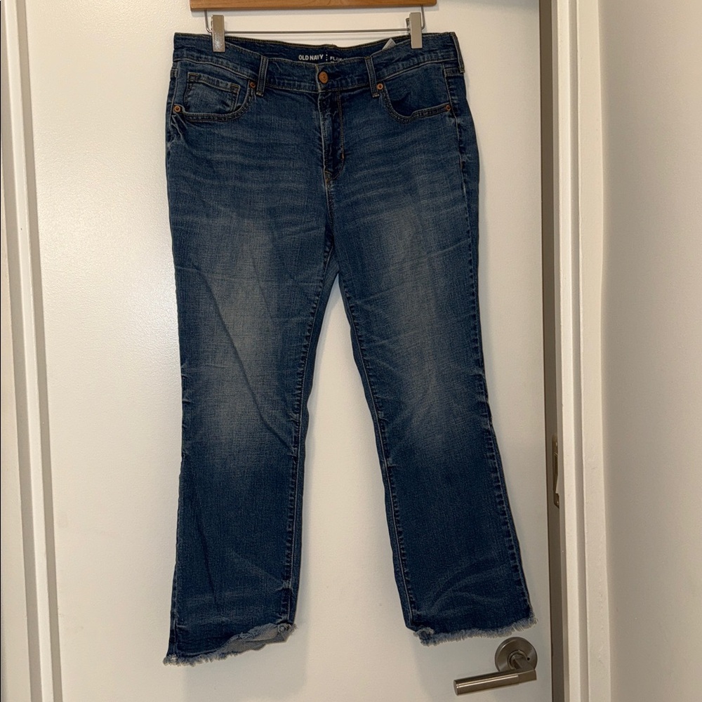 Old Navy Mid-Rise Flare Jeans